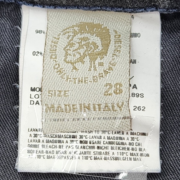 Diesel LIV Women's Black Wash Liv Stretch  Bootcut Jeans - 28X32 - Picture 7 of 8